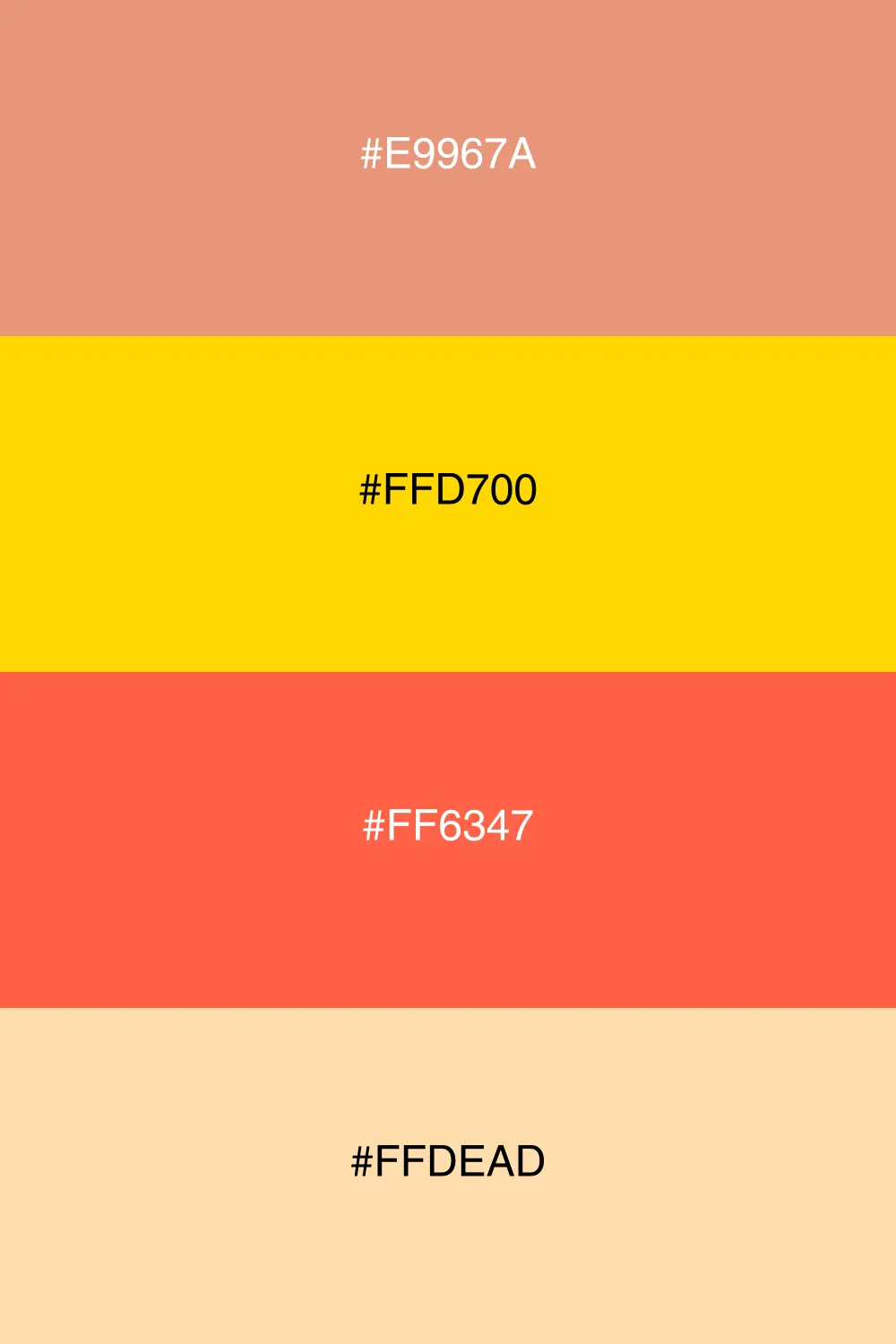 An inviting warm palette that glows with cheerful colors.