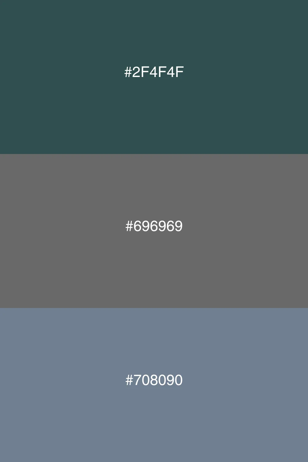 Classic shades for a sophisticated palette.