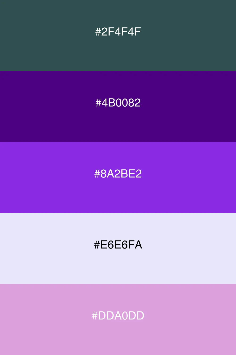 Mystical hues inspired by twilight skies.