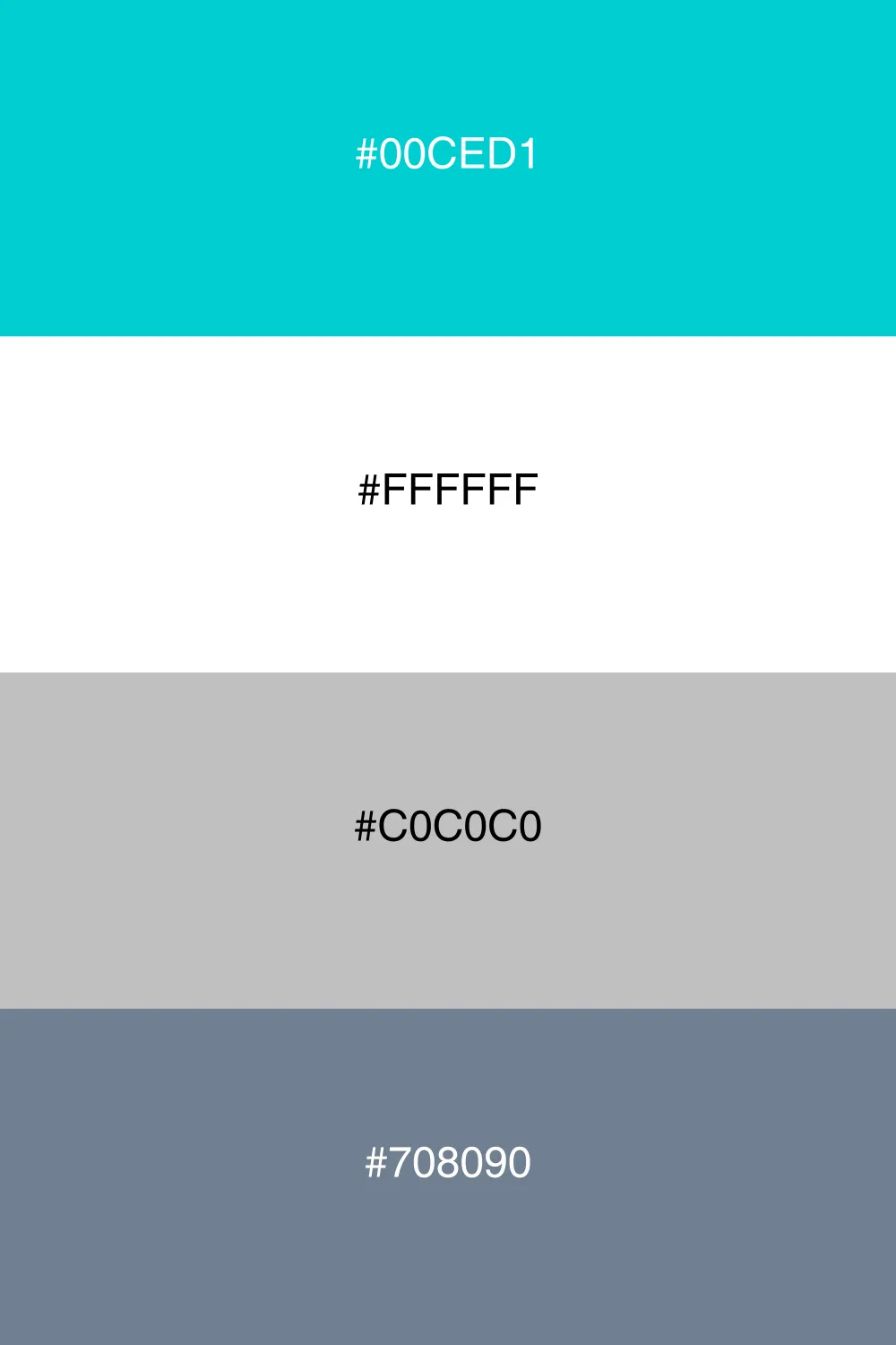 A modern and elegant palette with a minimalist touch.