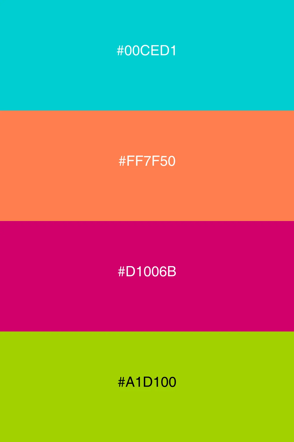 Vibrant and energetic, ideal for tropical themes.