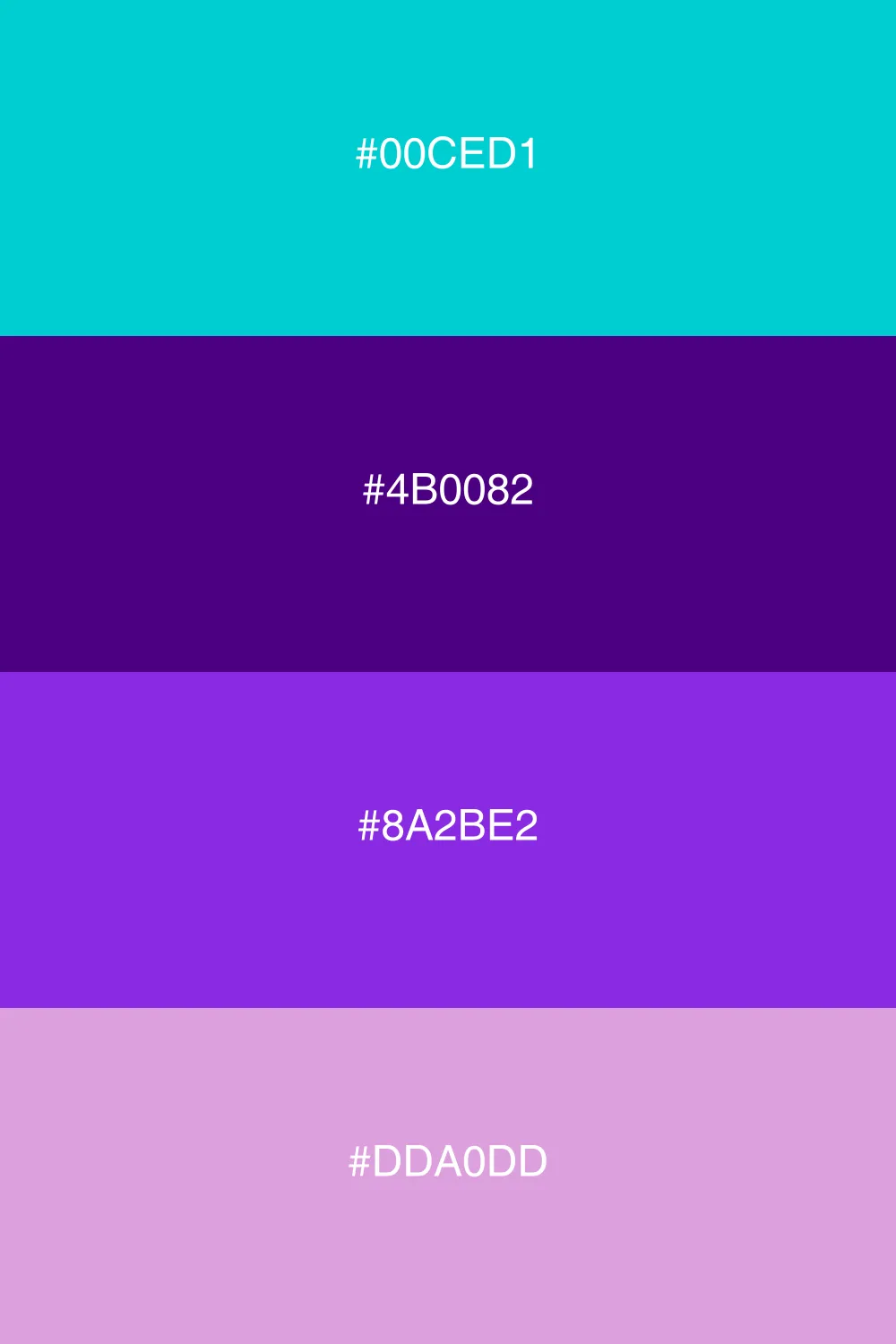 A rich palette inspired by twilight hues.