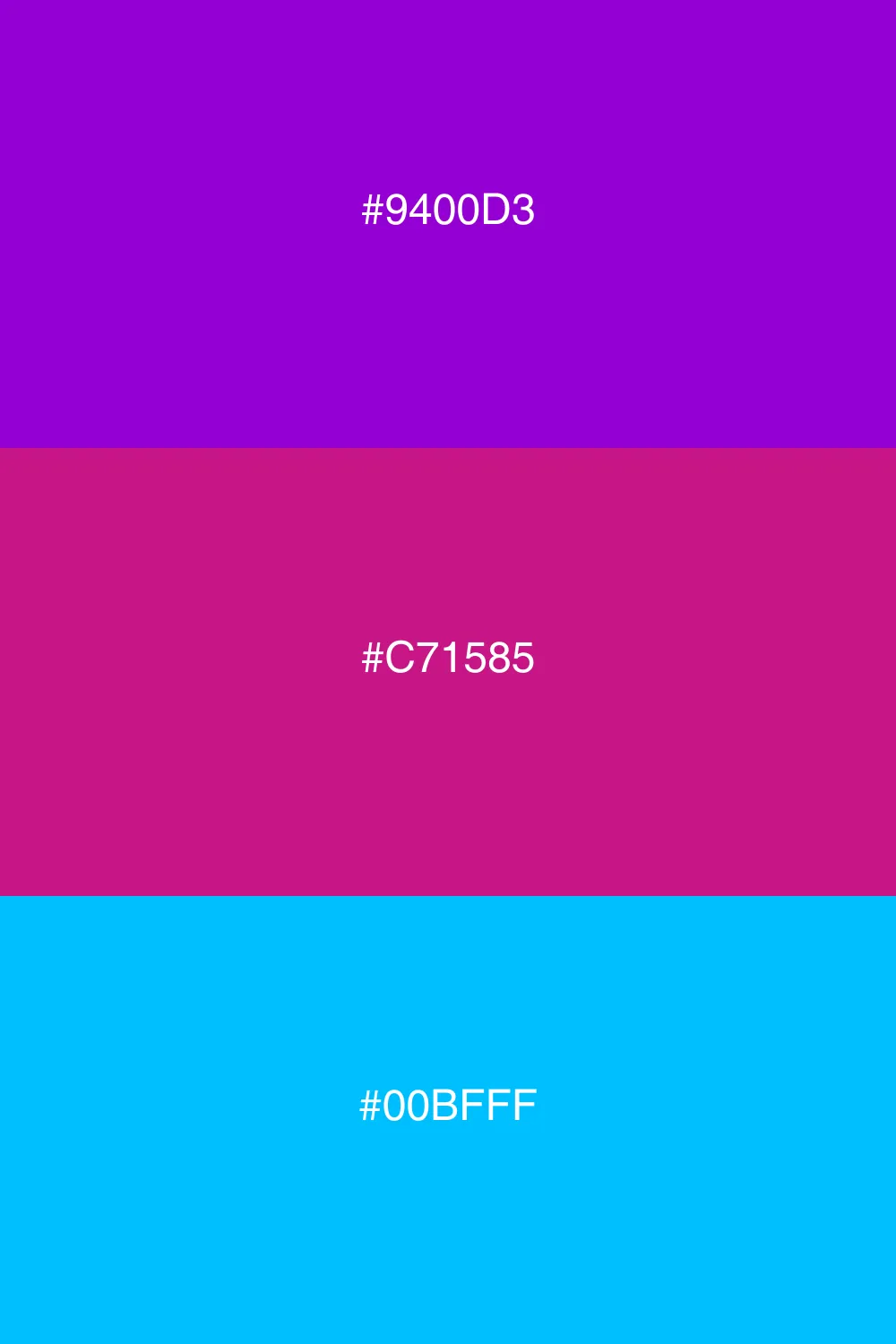 Balanced and vibrant color combination.