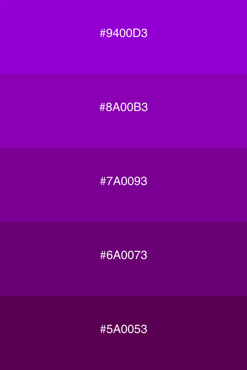 Various shades for depth and unity.