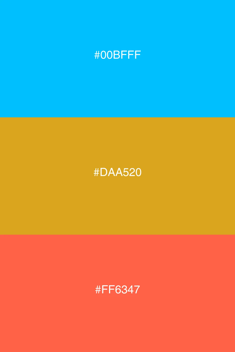 Balanced and vibrant color palette.