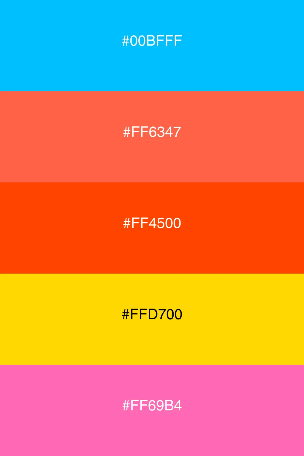 A dreamy palette inspired by vibrant sunsets.