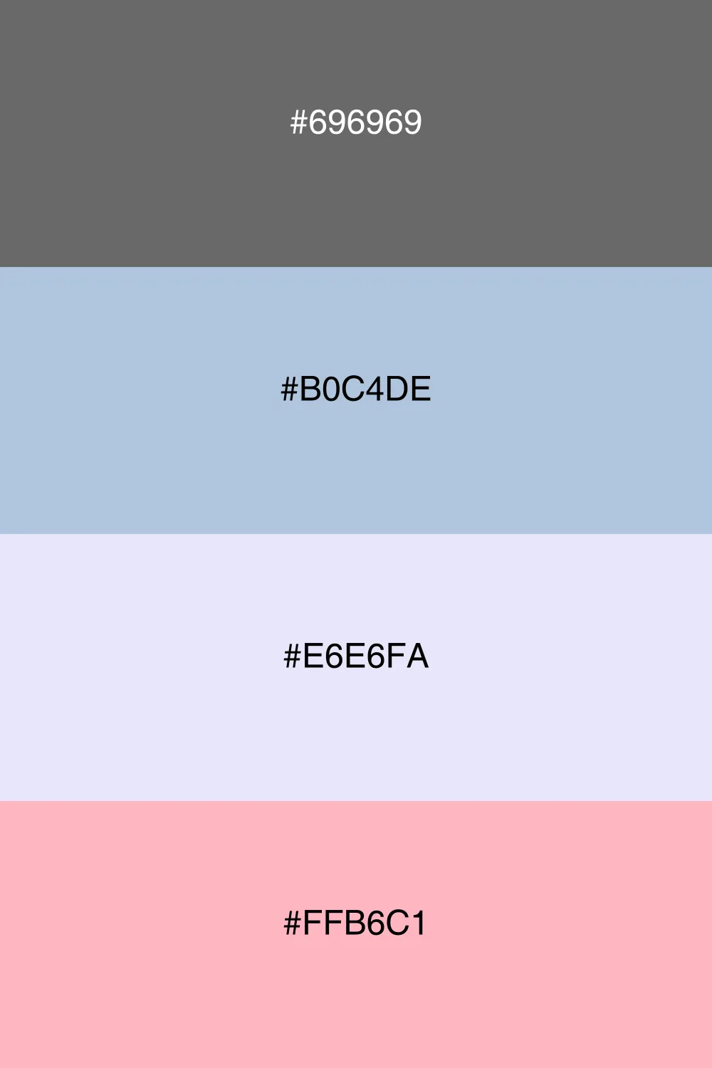 A soft pastel palette evoking tranquility and calmness.