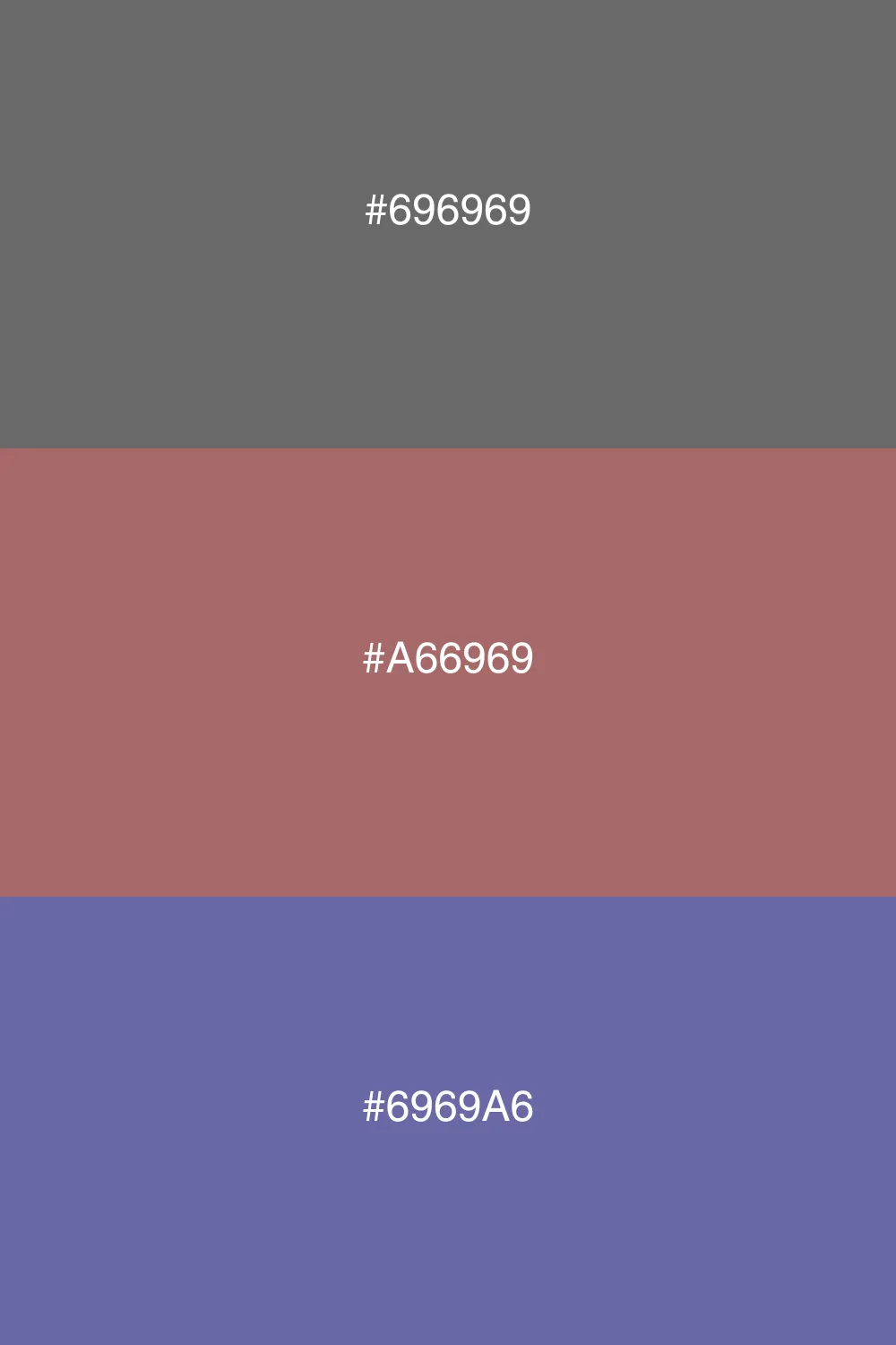 Balanced mix of gray, red, and blue.