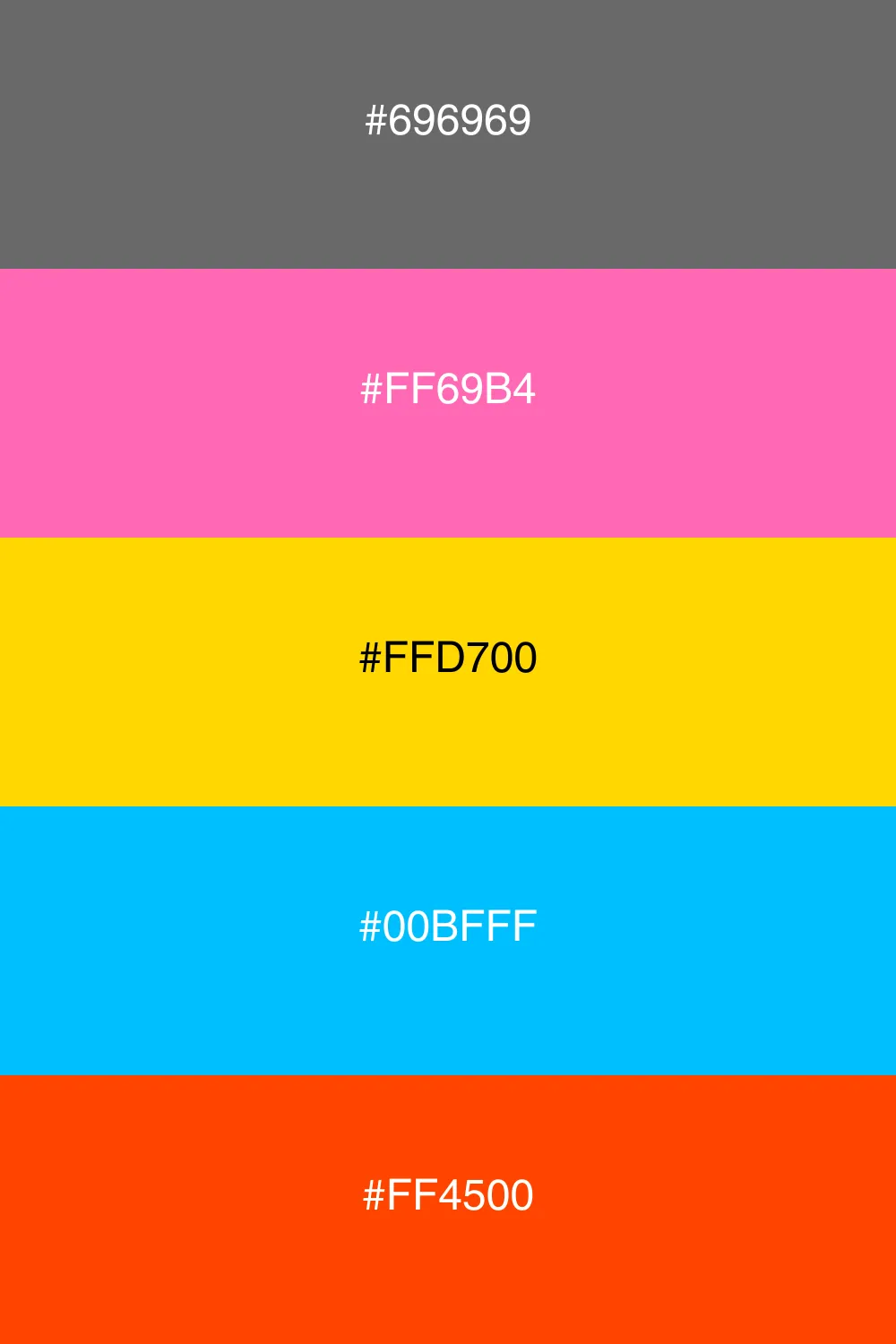 A playful palette with vibrant retro-inspired colors.
