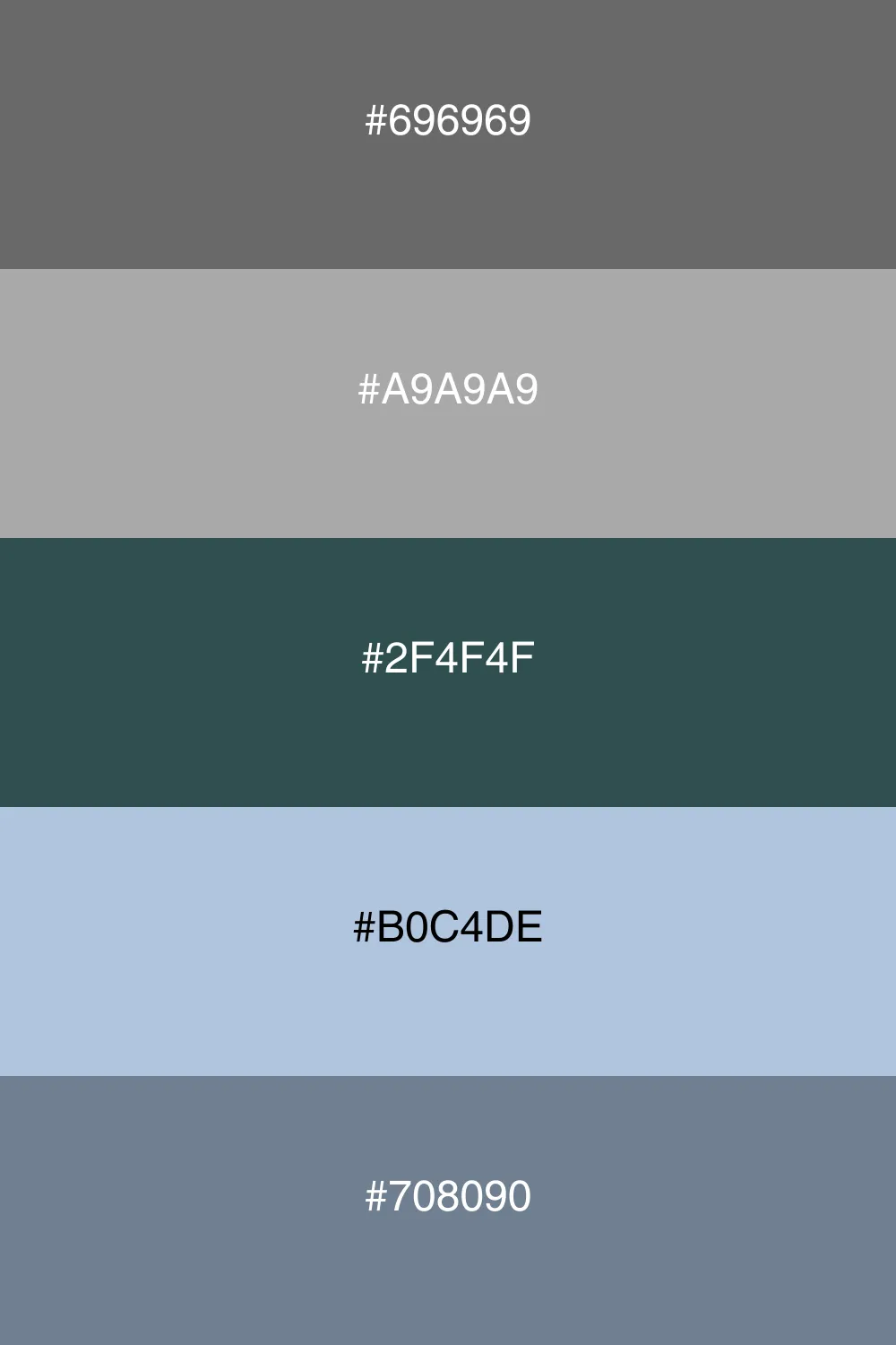 A modern palette with cool tones for urban aesthetics.