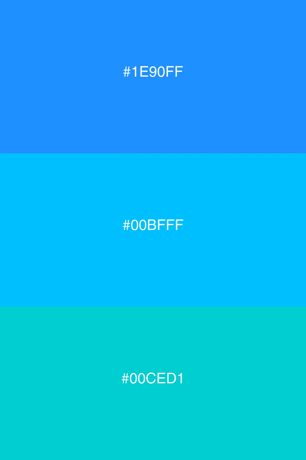Harmonious colors for a serene palette.