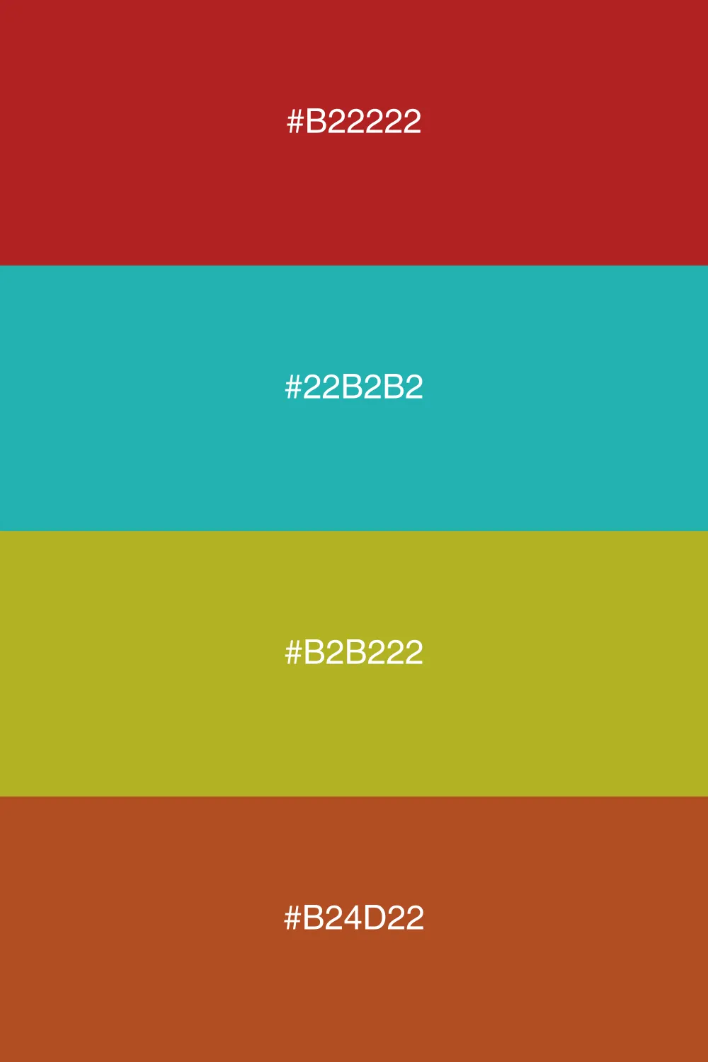 Mix of complementary and analogous colors.