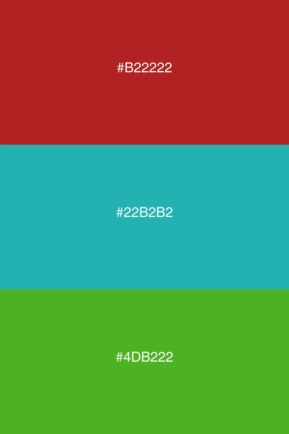Vibrant contrast with softer tones.