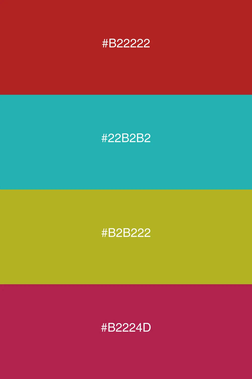 Rich combinations for complex visuals.