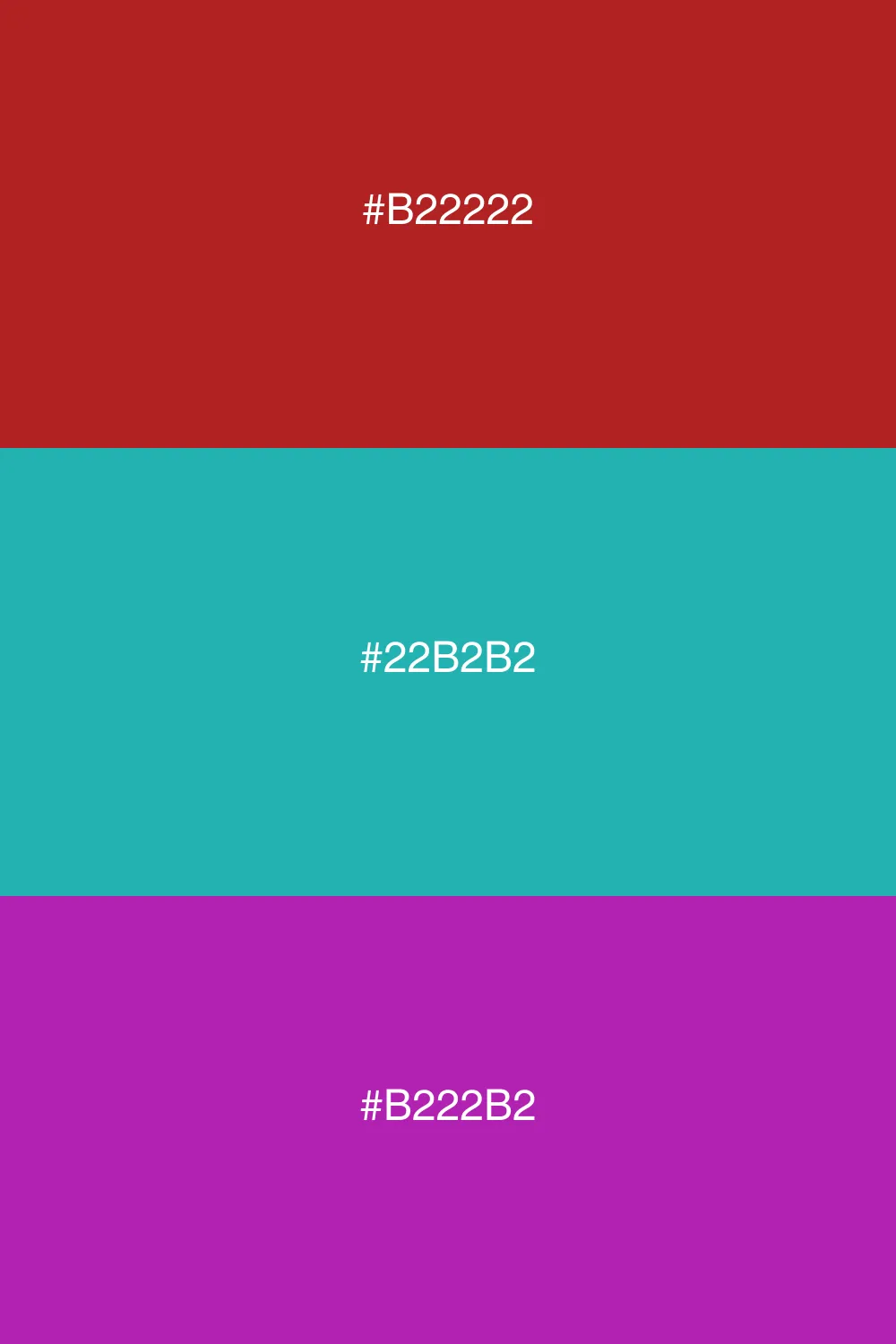 Balanced colors for dynamic designs.