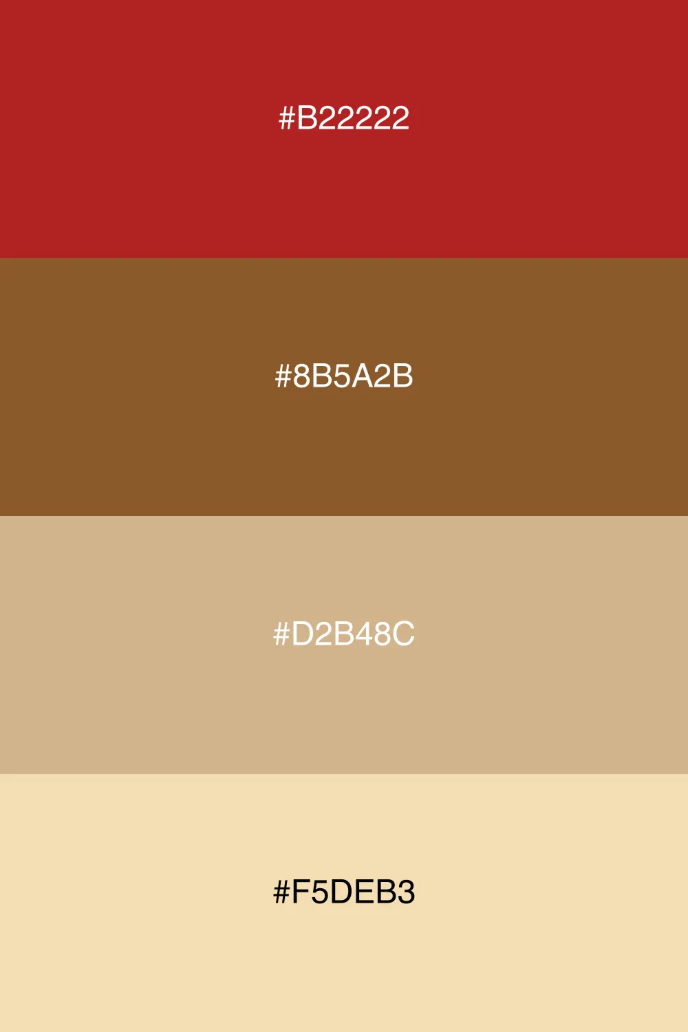 A nostalgic vintage palette with warm earthy colors.