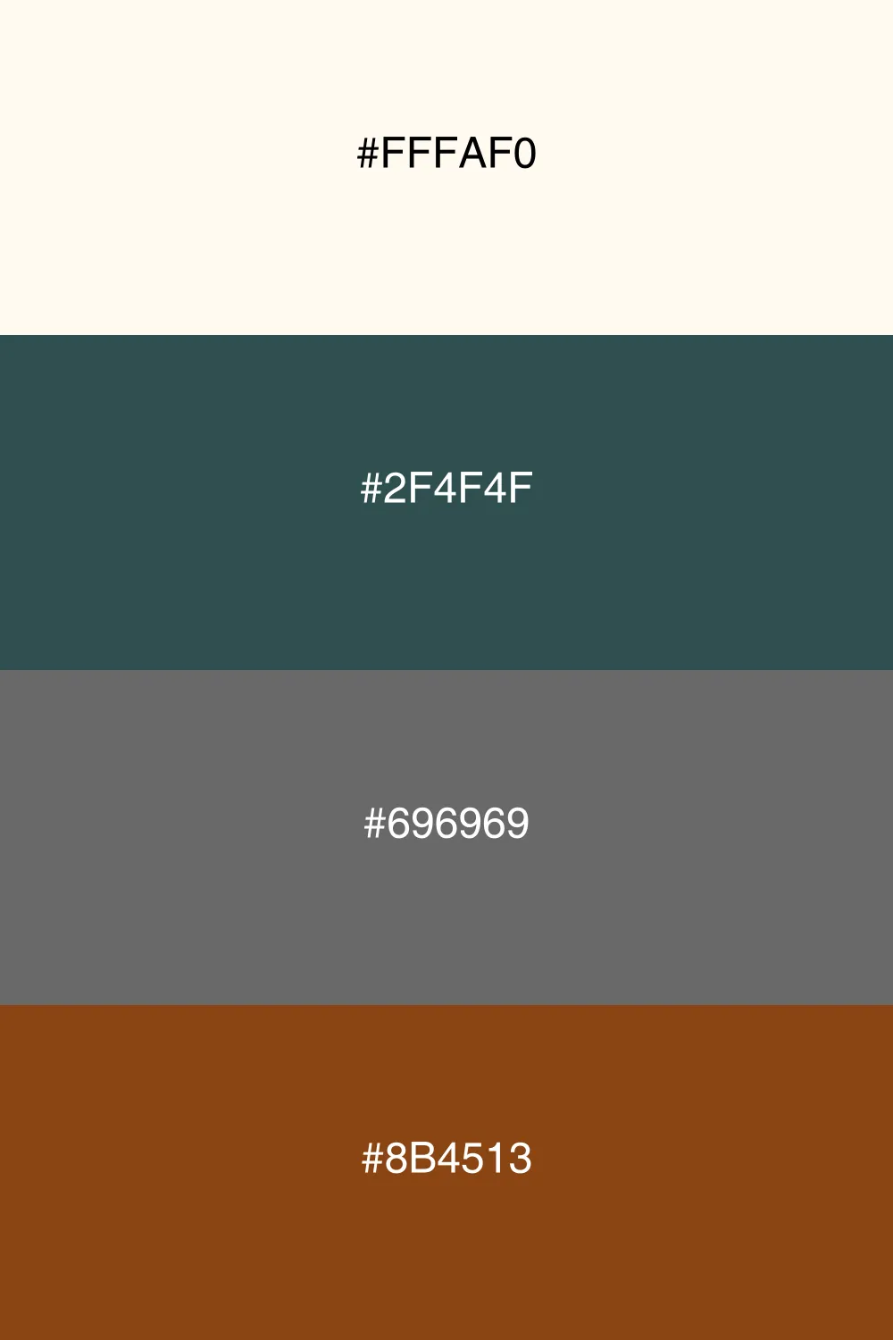 A sophisticated dark palette with rich contrasting tones.
