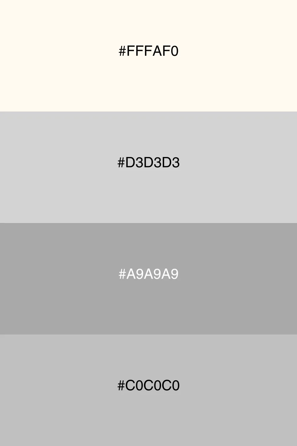 A balanced neutral palette for a modern minimalist feel.