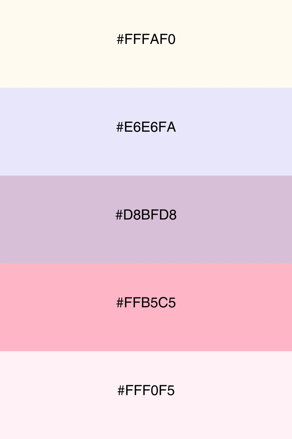 Delicate pastels that create a romantic and whimsical feel.