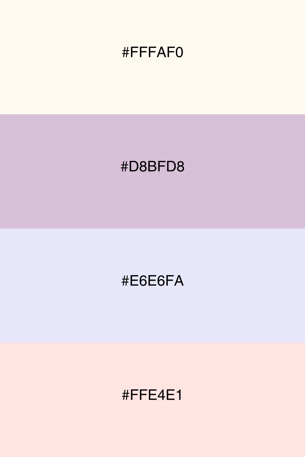 A romantic vintage palette with soft floral hues.