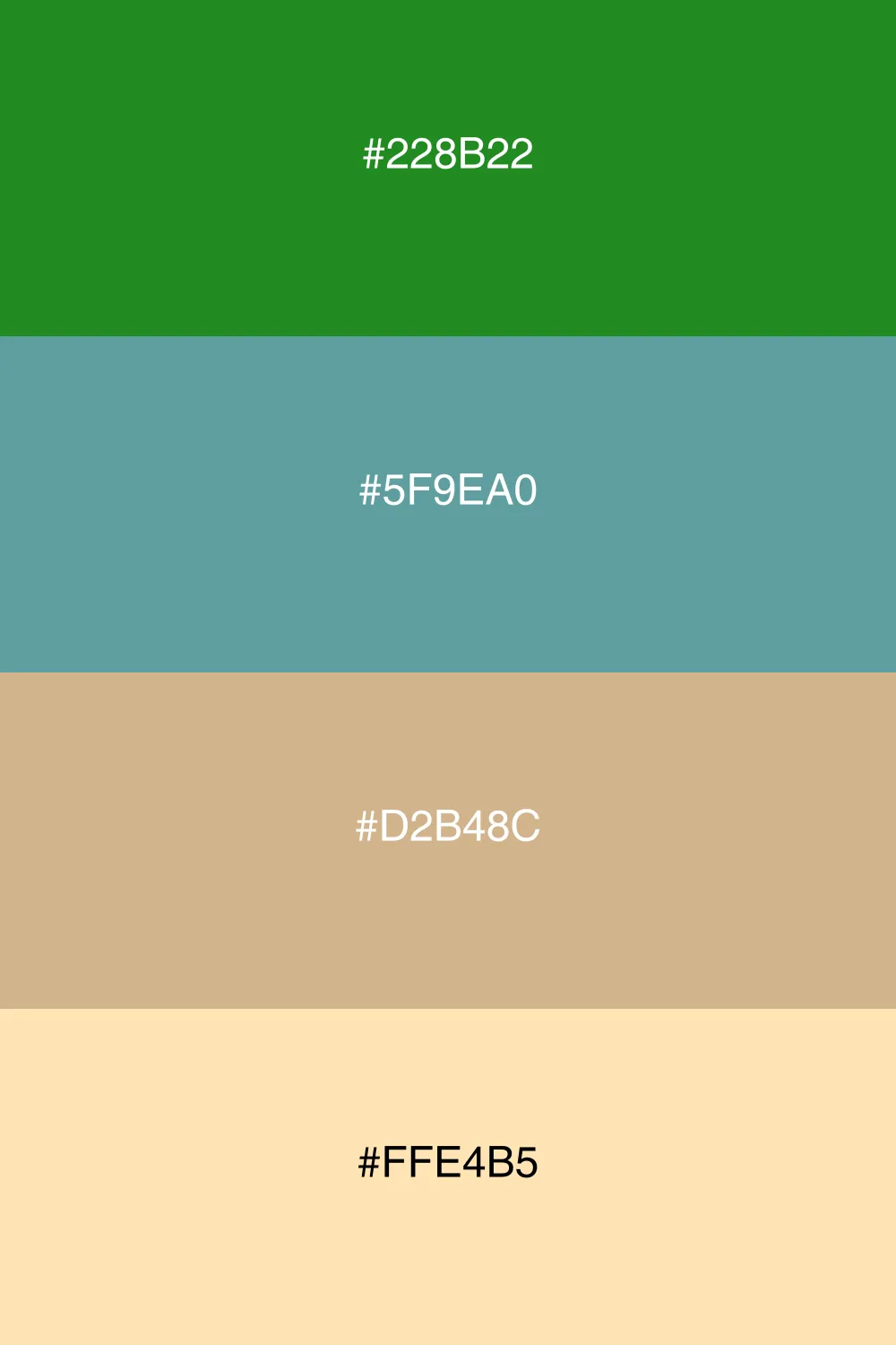 An inviting palette inspired by cedar trees and groves.