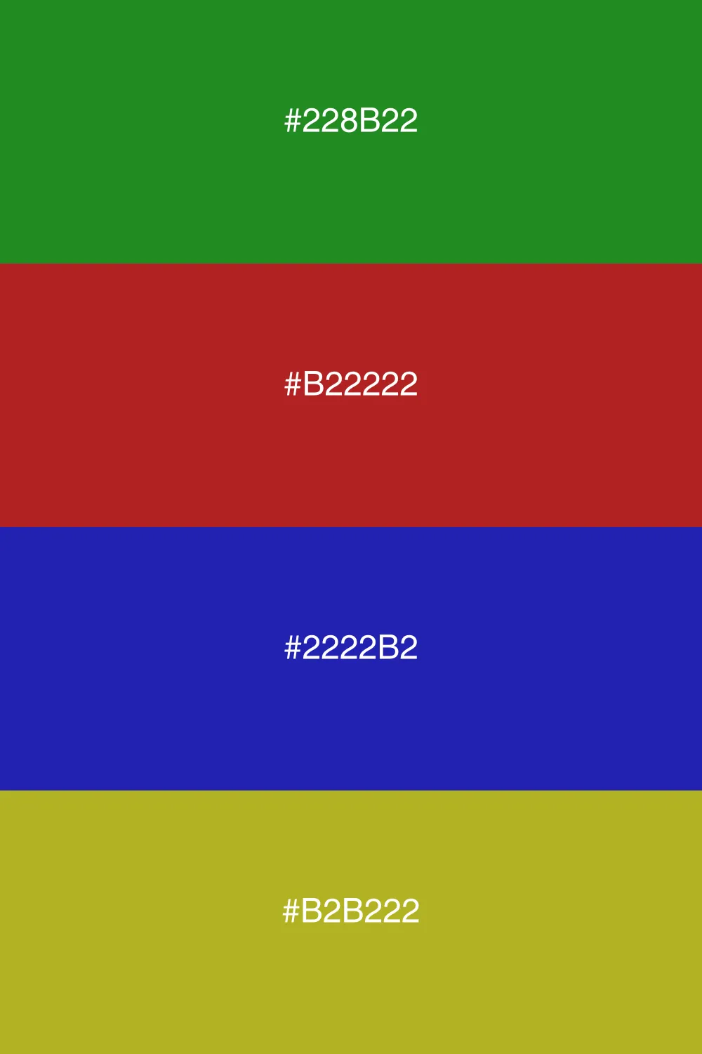 Rich palette for diverse applications.