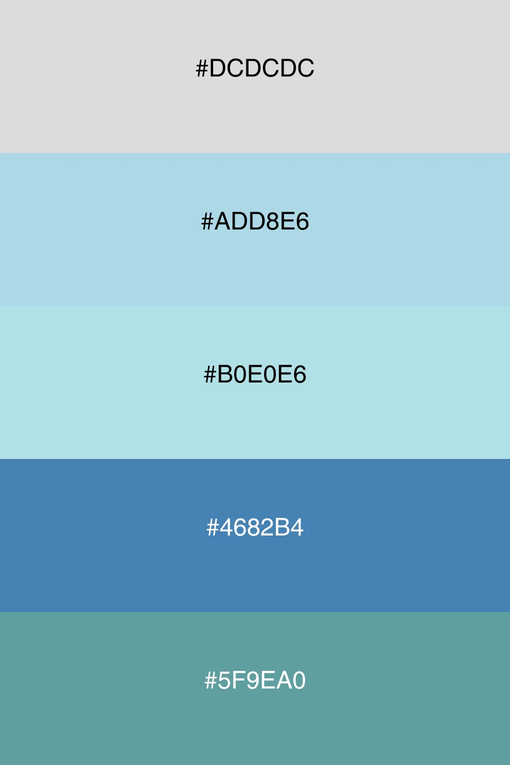 A cool palette inspired by refreshing ocean breezes.