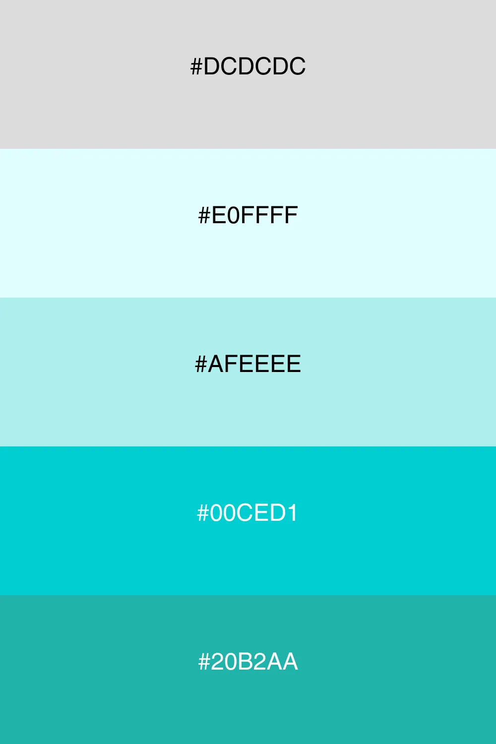 A refreshing palette inspired by ocean breezes.