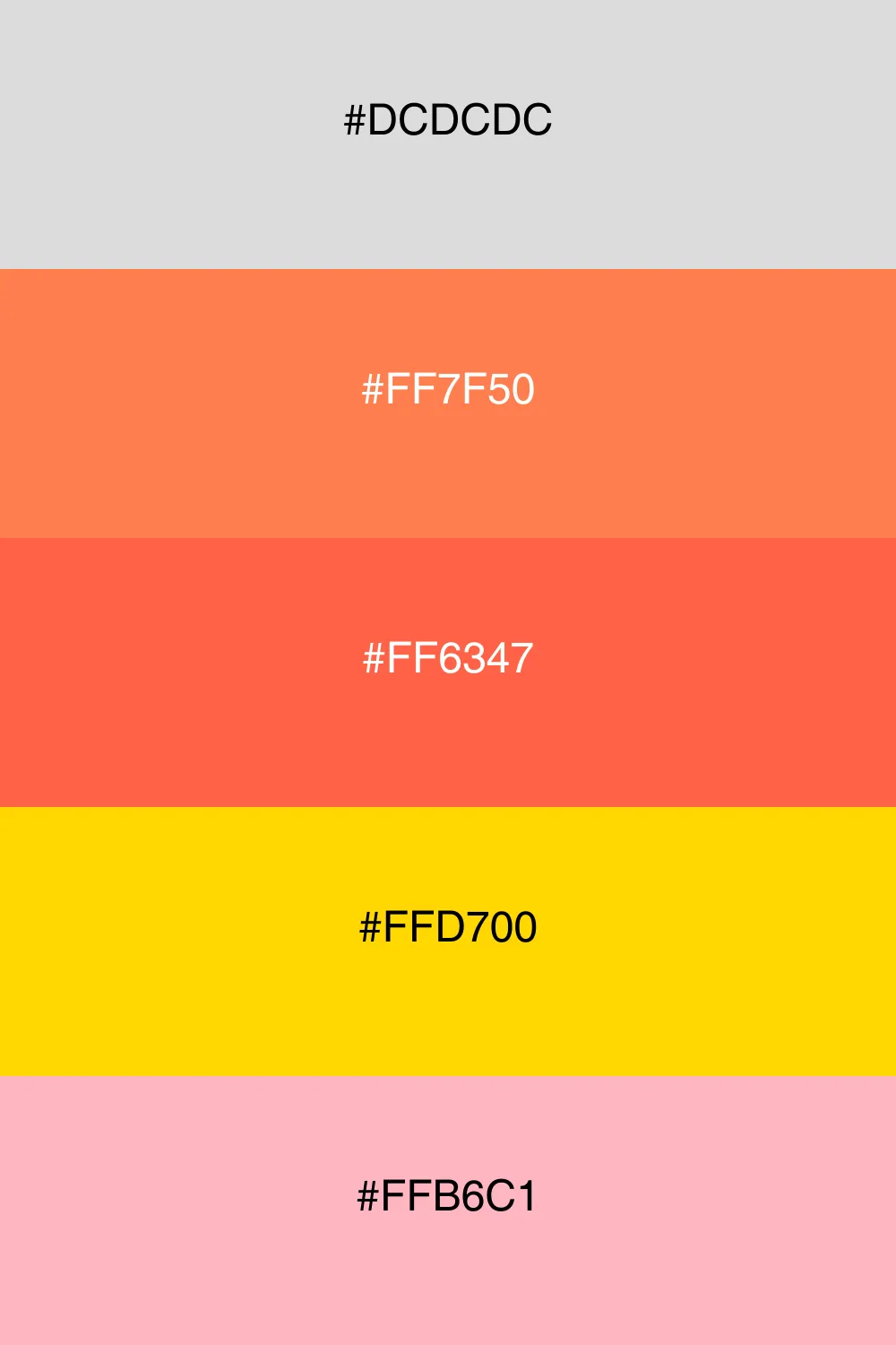 A warm palette reminiscent of a beautiful sunset.