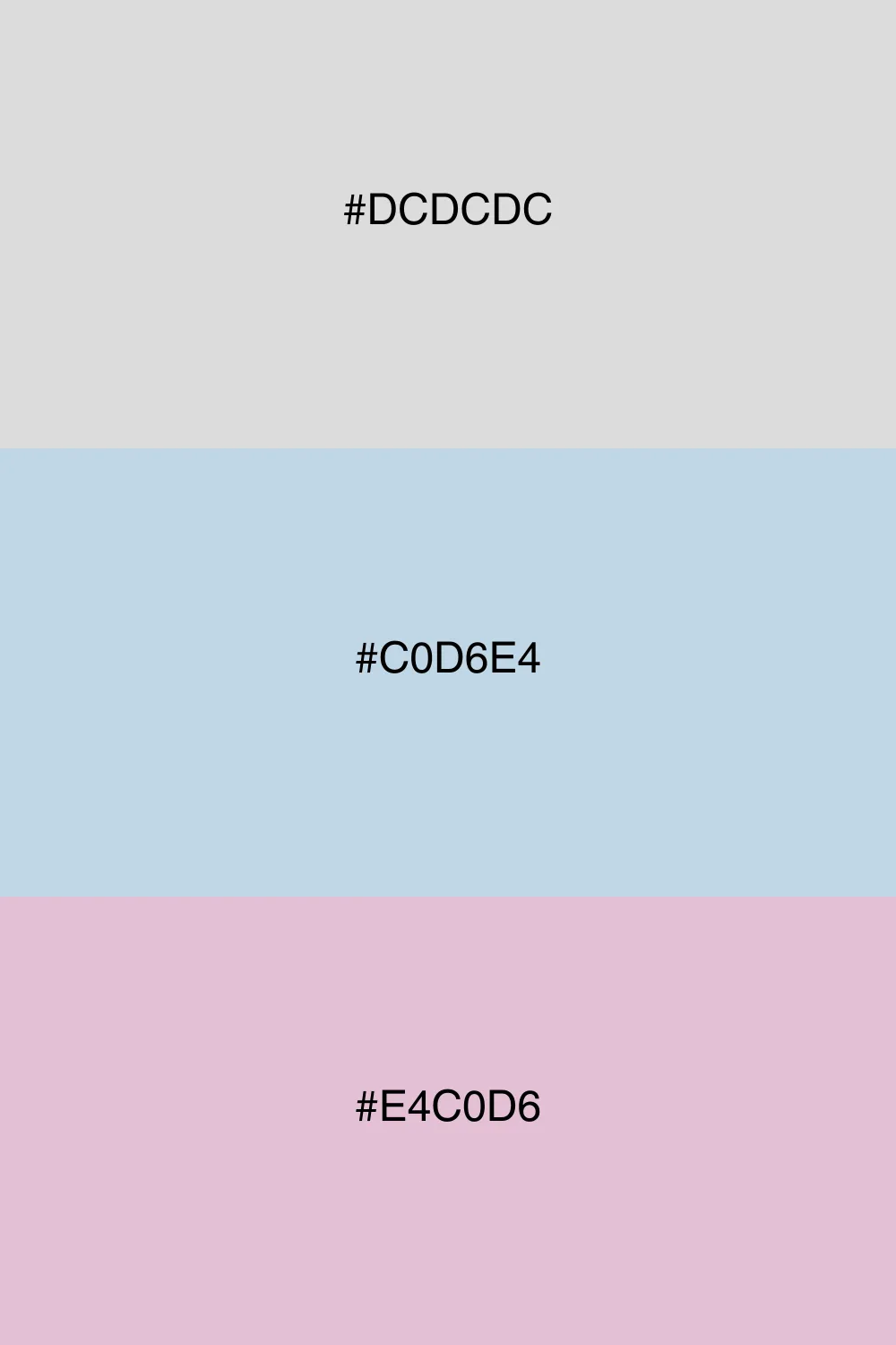 Balanced harmony with pastel tones.