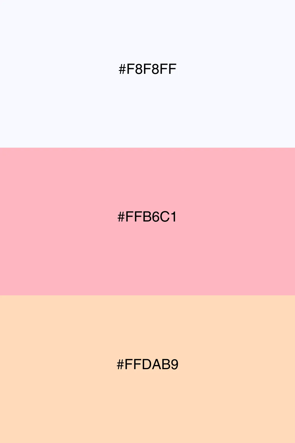 Delicate pastels for a gentle touch.