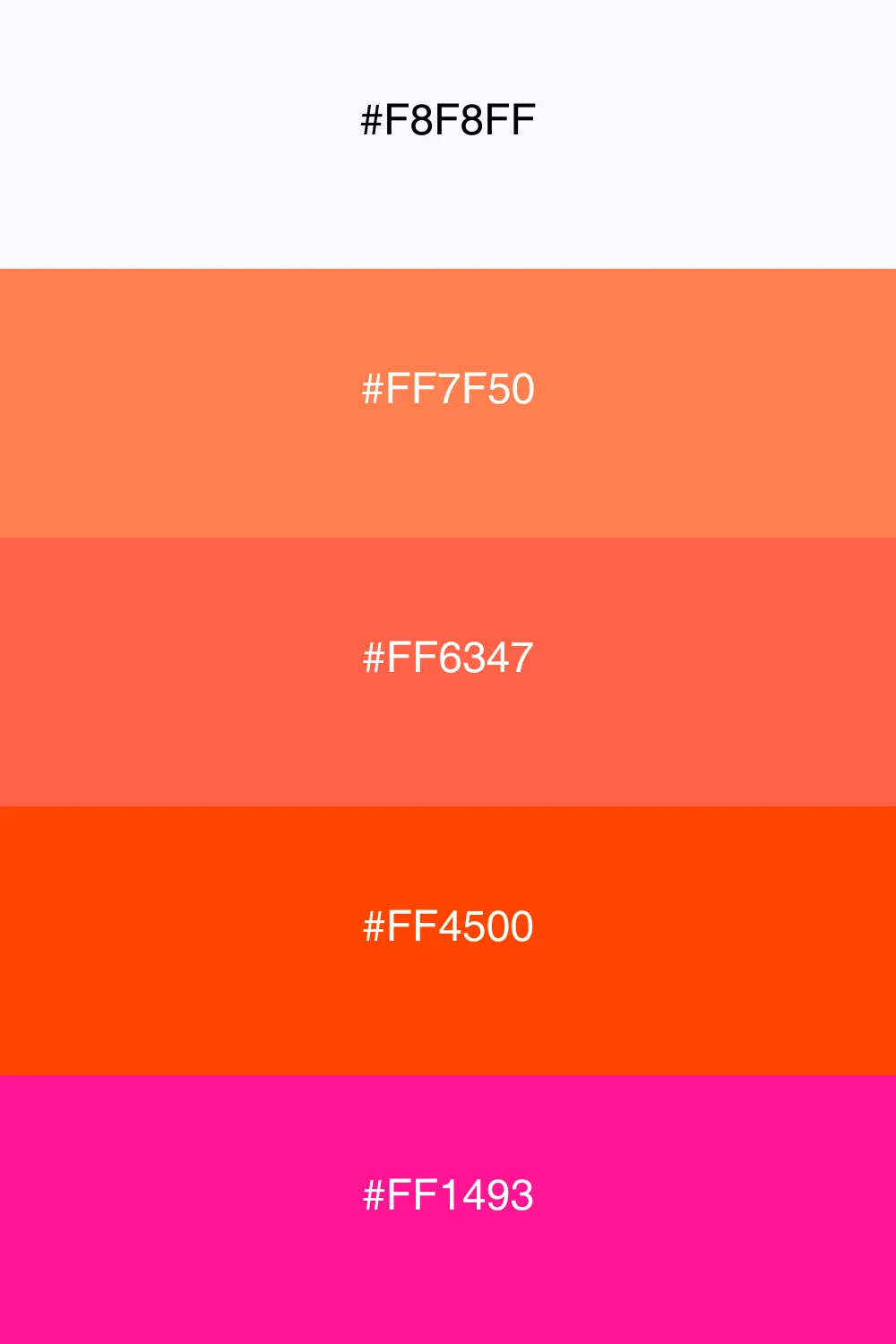 A vibrant sunset palette with ghostly undertones.