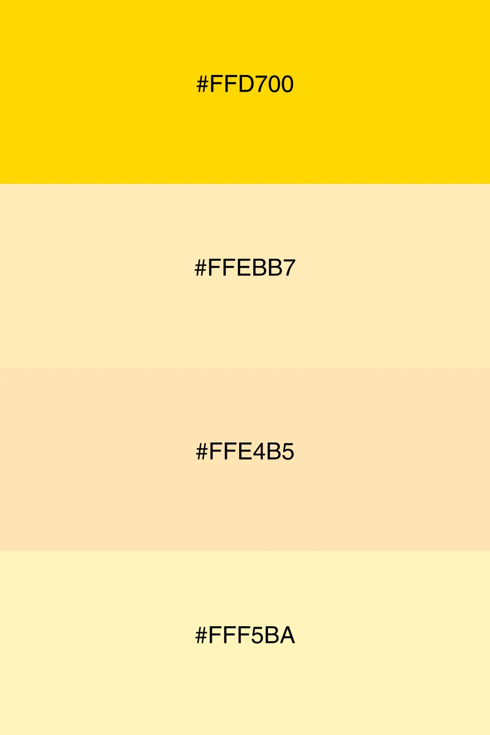A soft and cheerful pastel palette with golden hues.