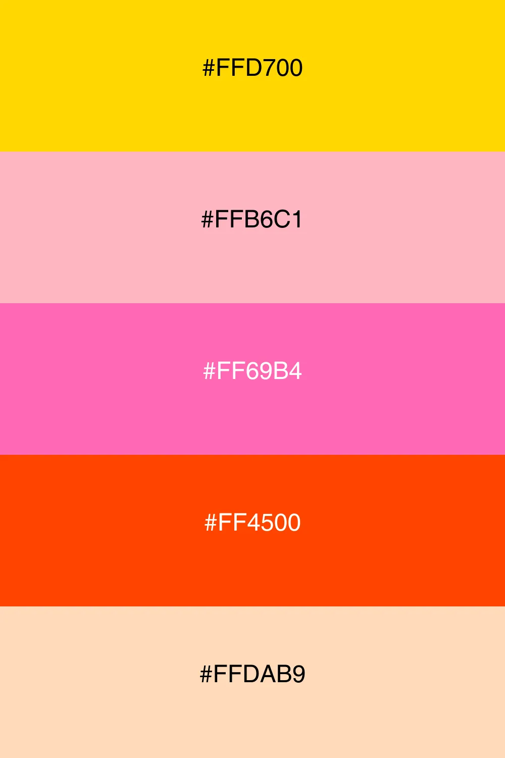 A playful retro palette bursting with golden brightness.