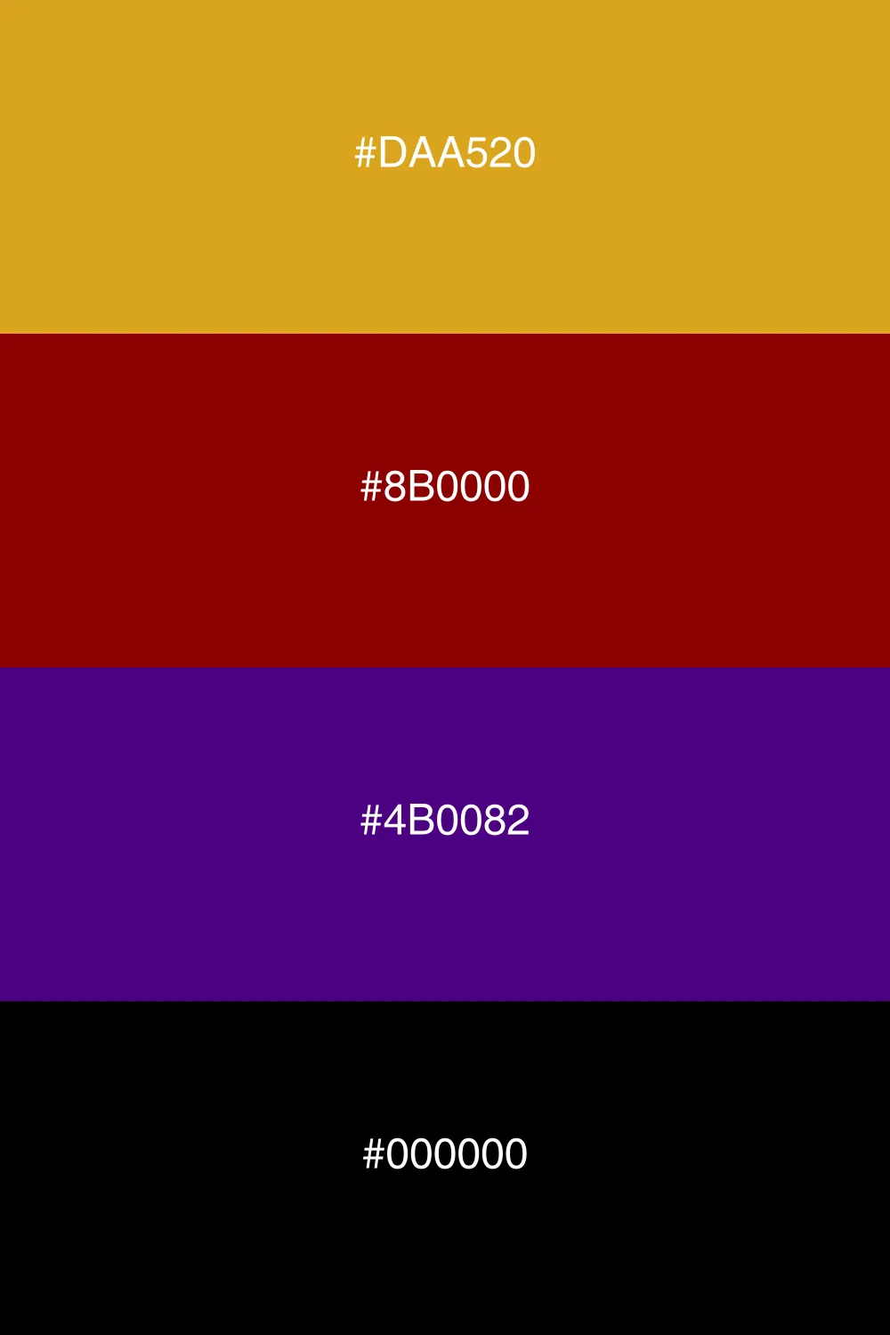 A dramatic dark palette with rich and intense colors.