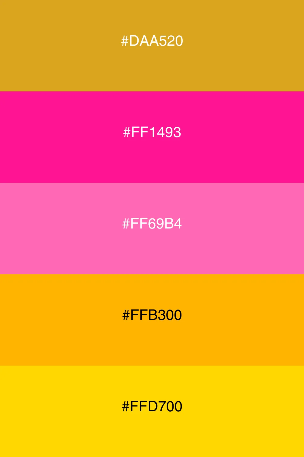 A vibrant and festive palette full of energy.