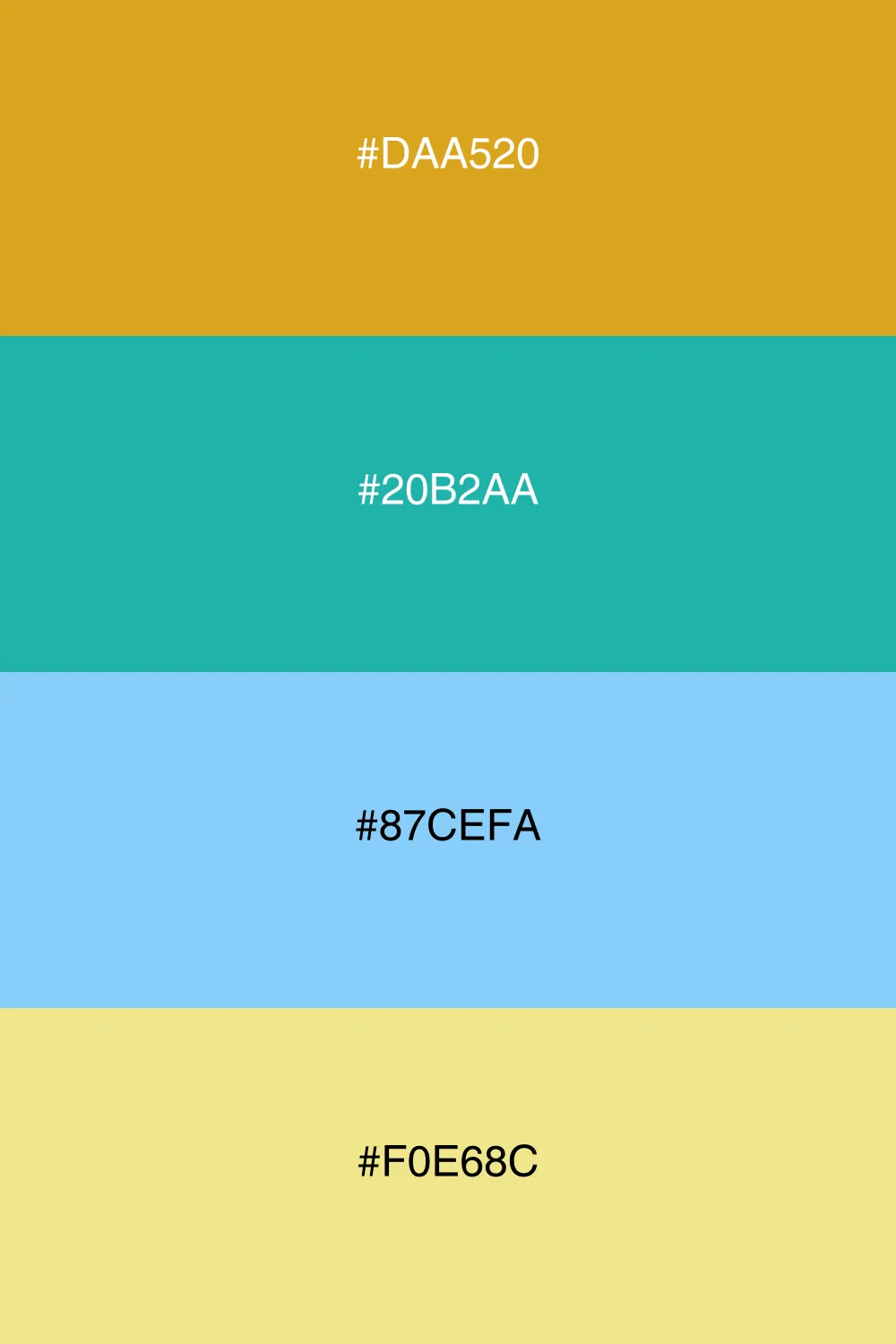 A fresh palette inspired by the ocean breeze.