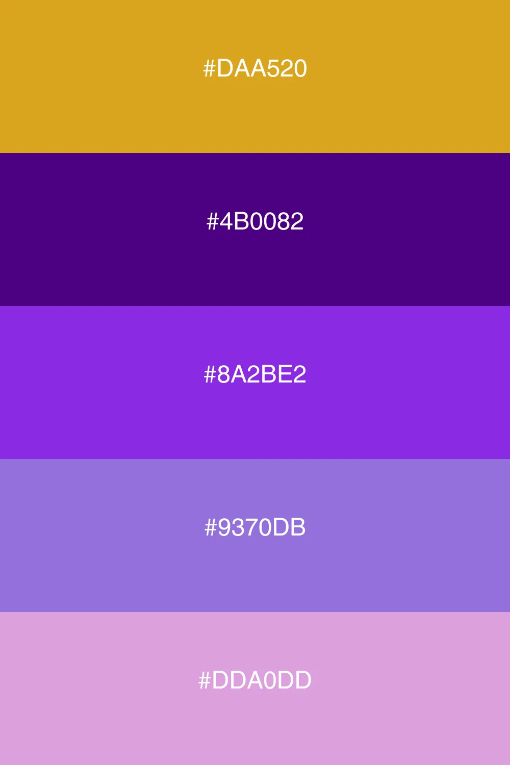 Rich, deep colors inspired by twilight skies.