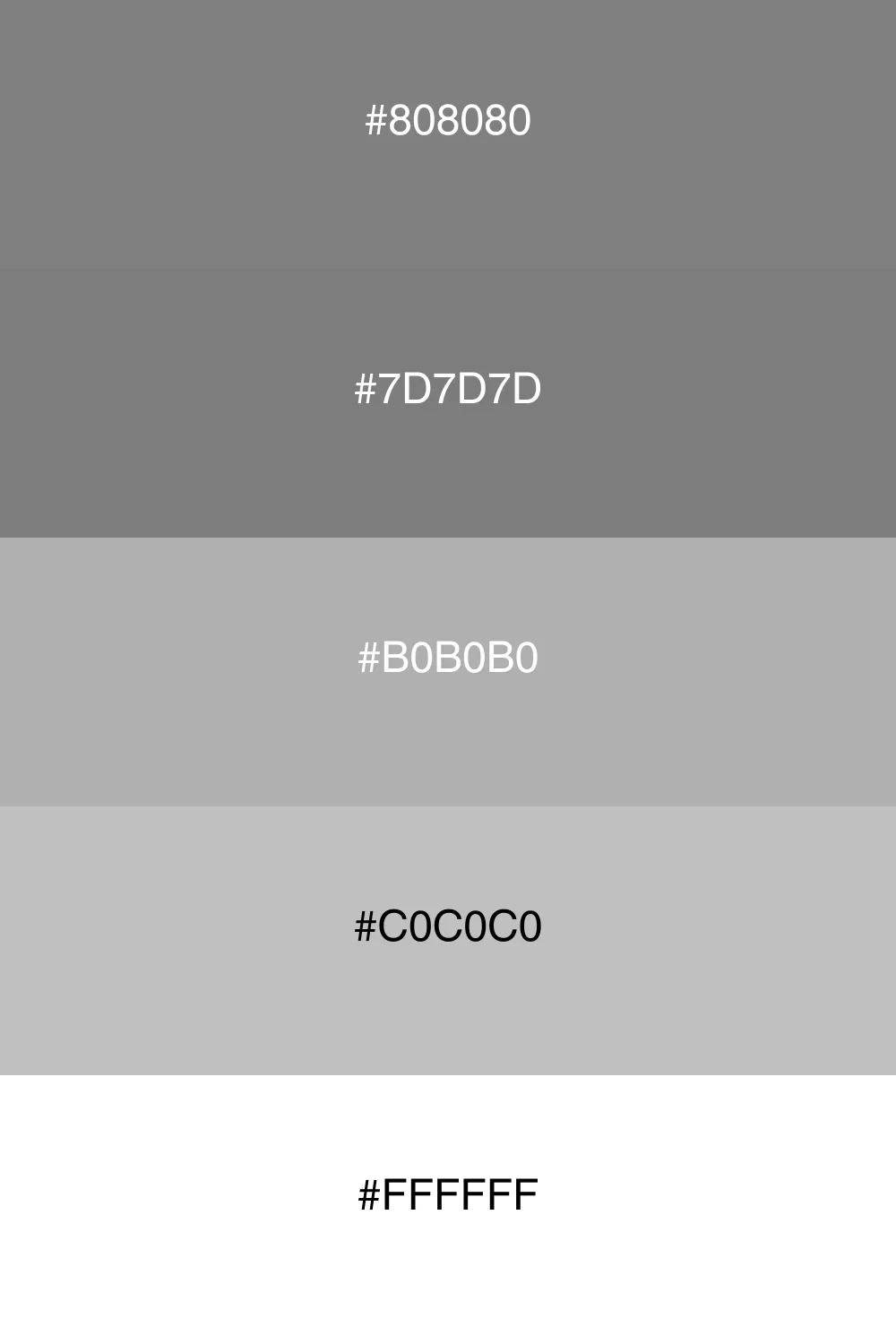 A clean and modern palette inspired by urban landscapes.