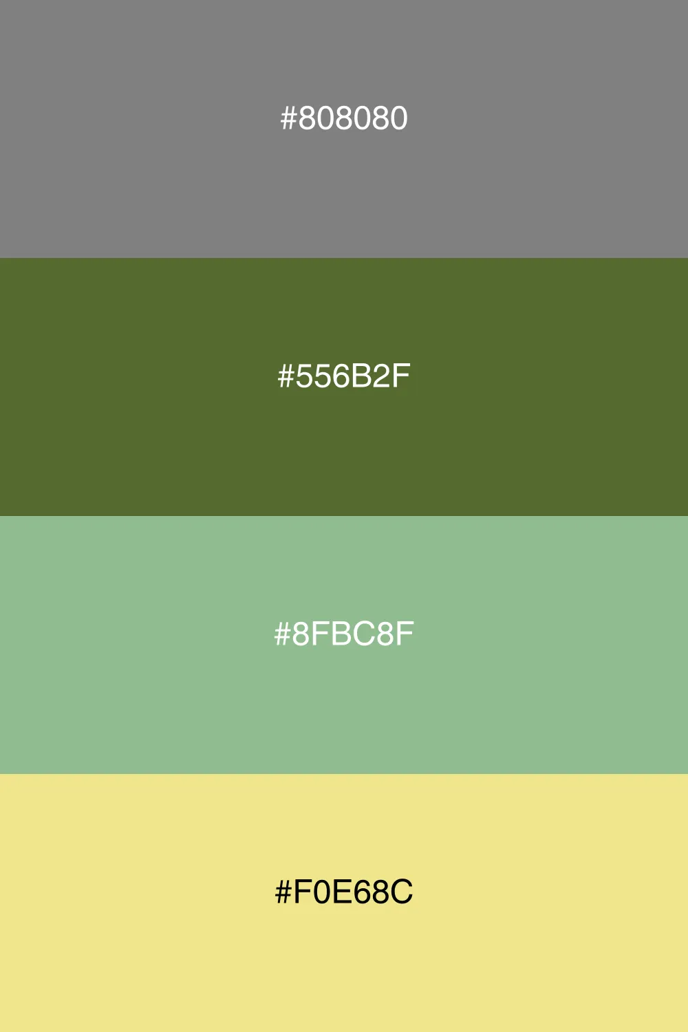 An earthy palette inspired by the tranquility of nature.