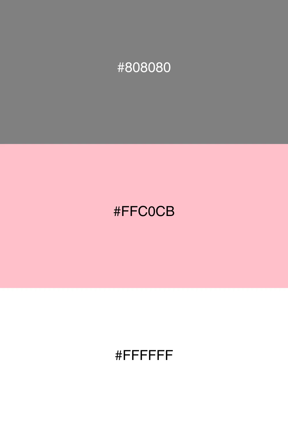 Soft and gentle color harmony.
