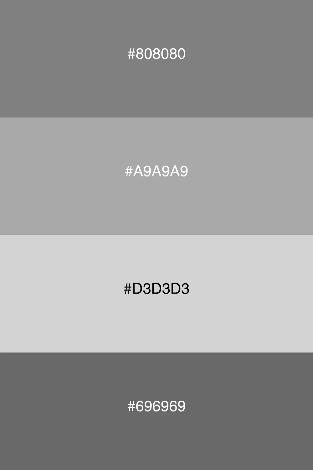 A sleek palette evoking urban sophistication and calm.