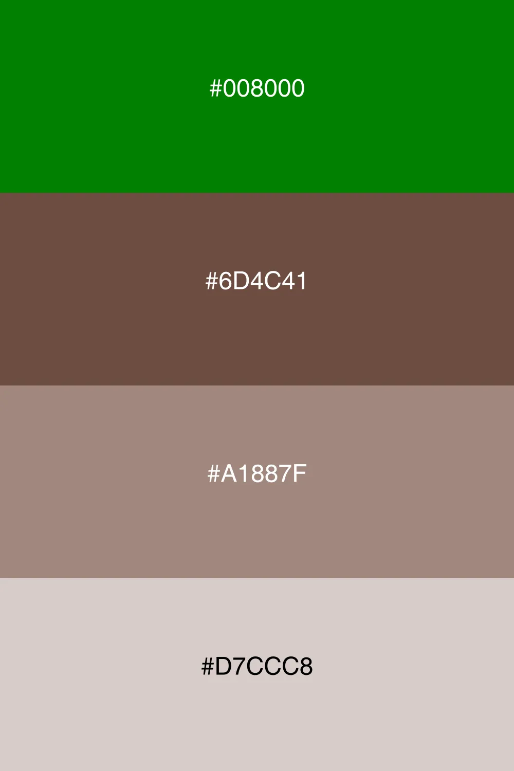 A warm and cozy palette inspired by mossy landscapes.