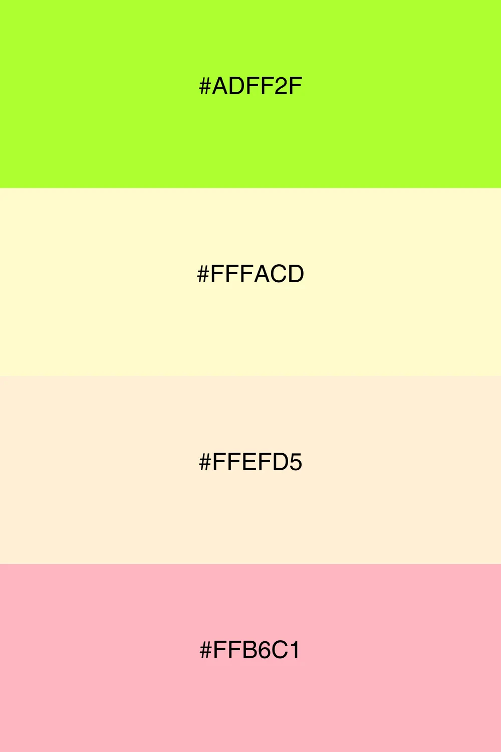 A soft pastel palette evoking a refreshing lemonade.