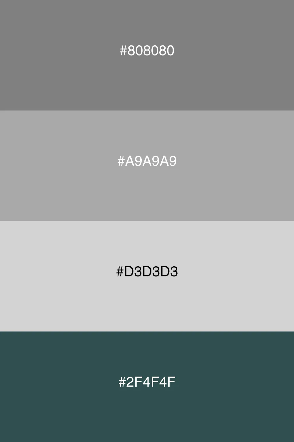 A chic palette embodying urban sophistication.