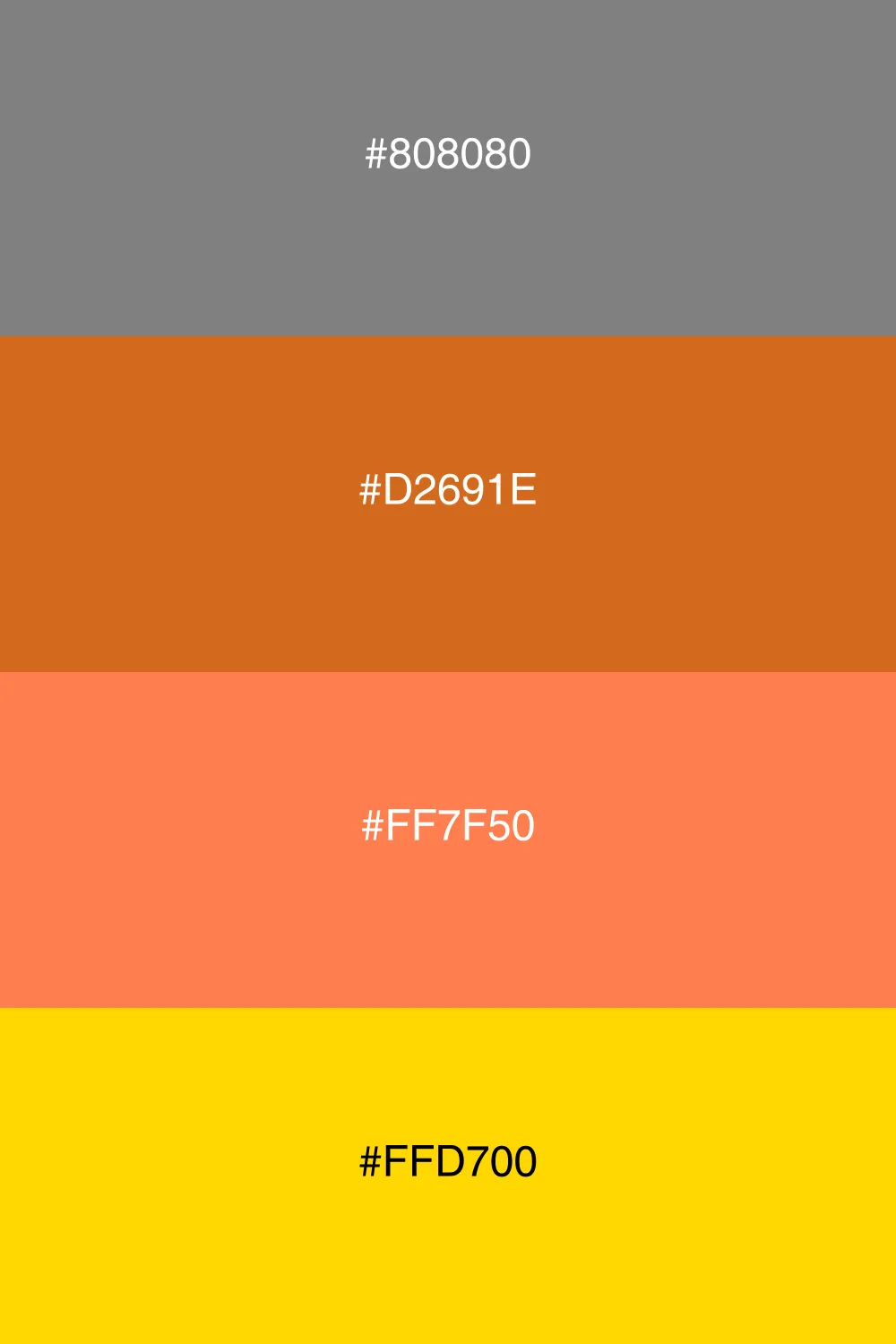 An inviting warm palette reminiscent of sunset hues.
