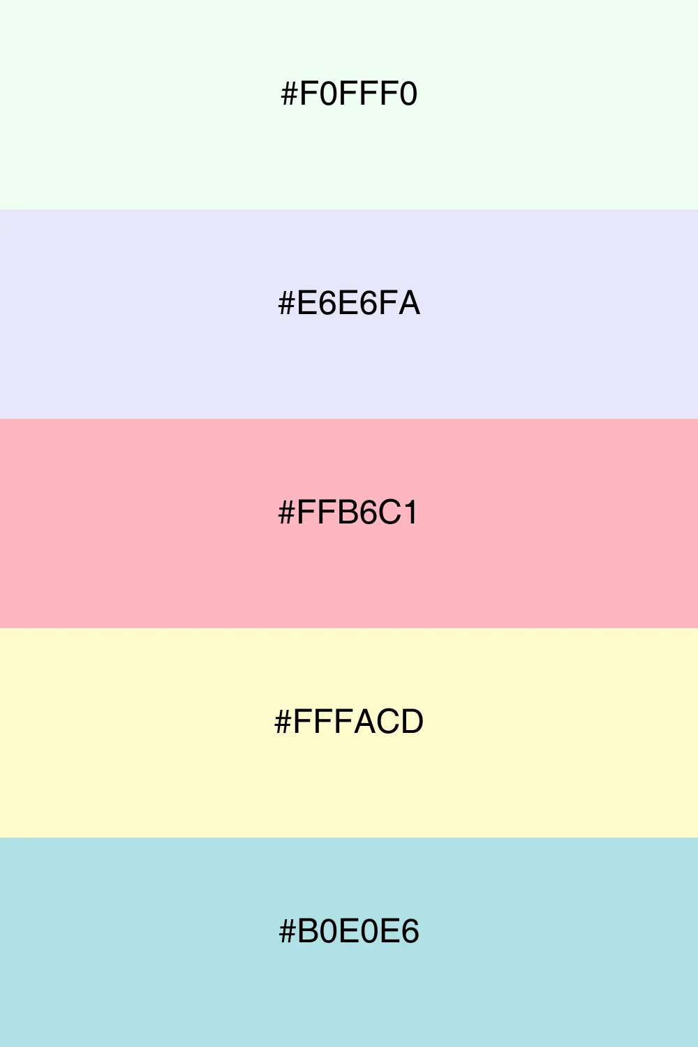 A soft pastel palette evoking tranquility and calm.