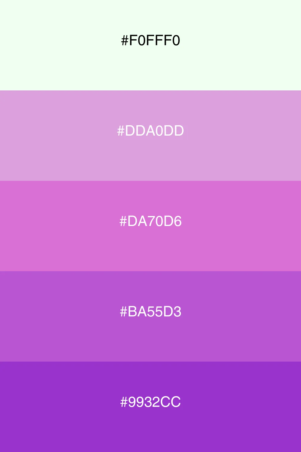A mystical palette inspired by twilight hues.