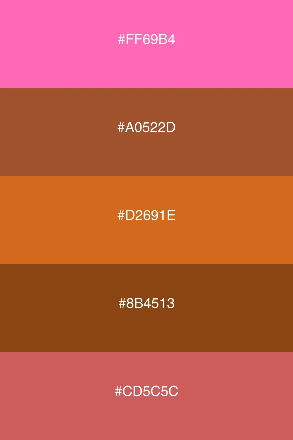 An earthy palette that feels warm and grounded.