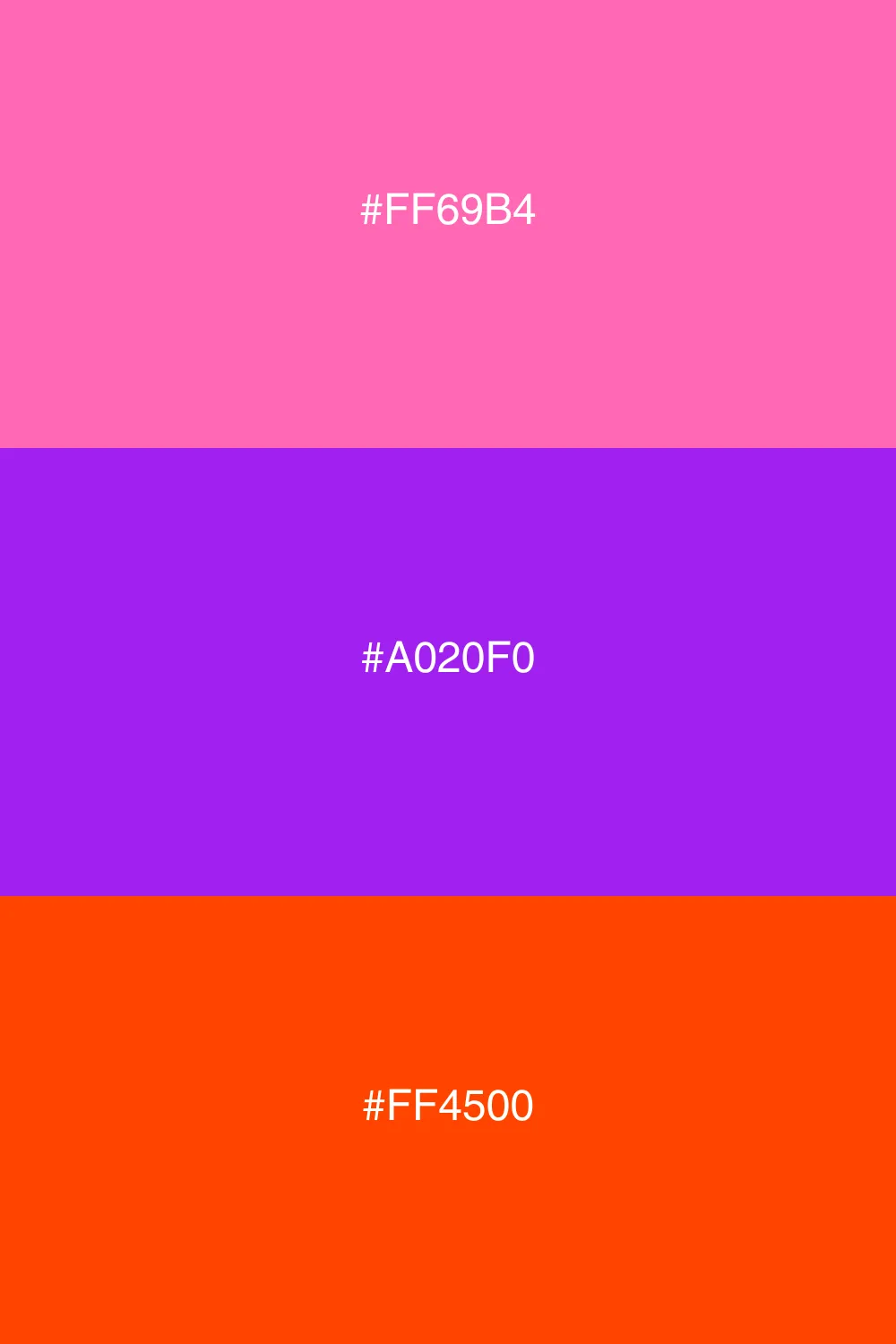 Warm hues for a lively and bold palette.